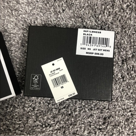 Michael Kors Jet Set L- Fold Card With ID Leather Mens L-Fold Card Wallet - Picture 6 of 8